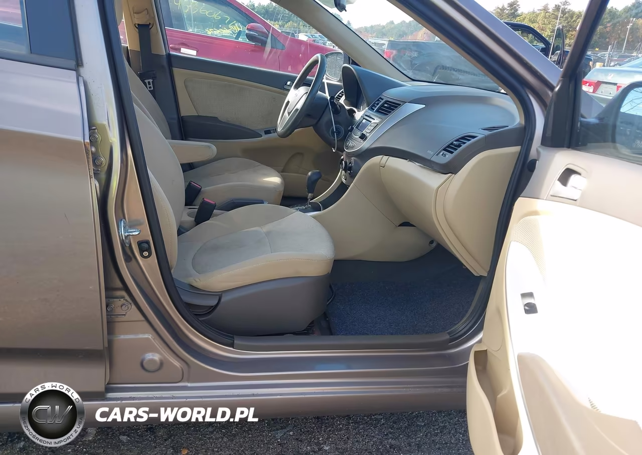 2012 Hyundai Accent Gls VIN:KMHCT4AE5CU254138 - 5