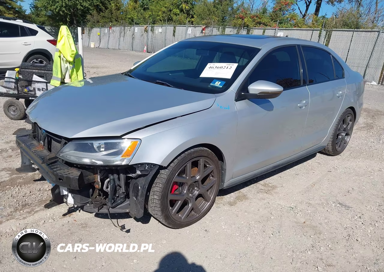 2014 Volkswagen Jetta Gli Autobahn VIN:3VW5T7AJ8EM378808 - 2
