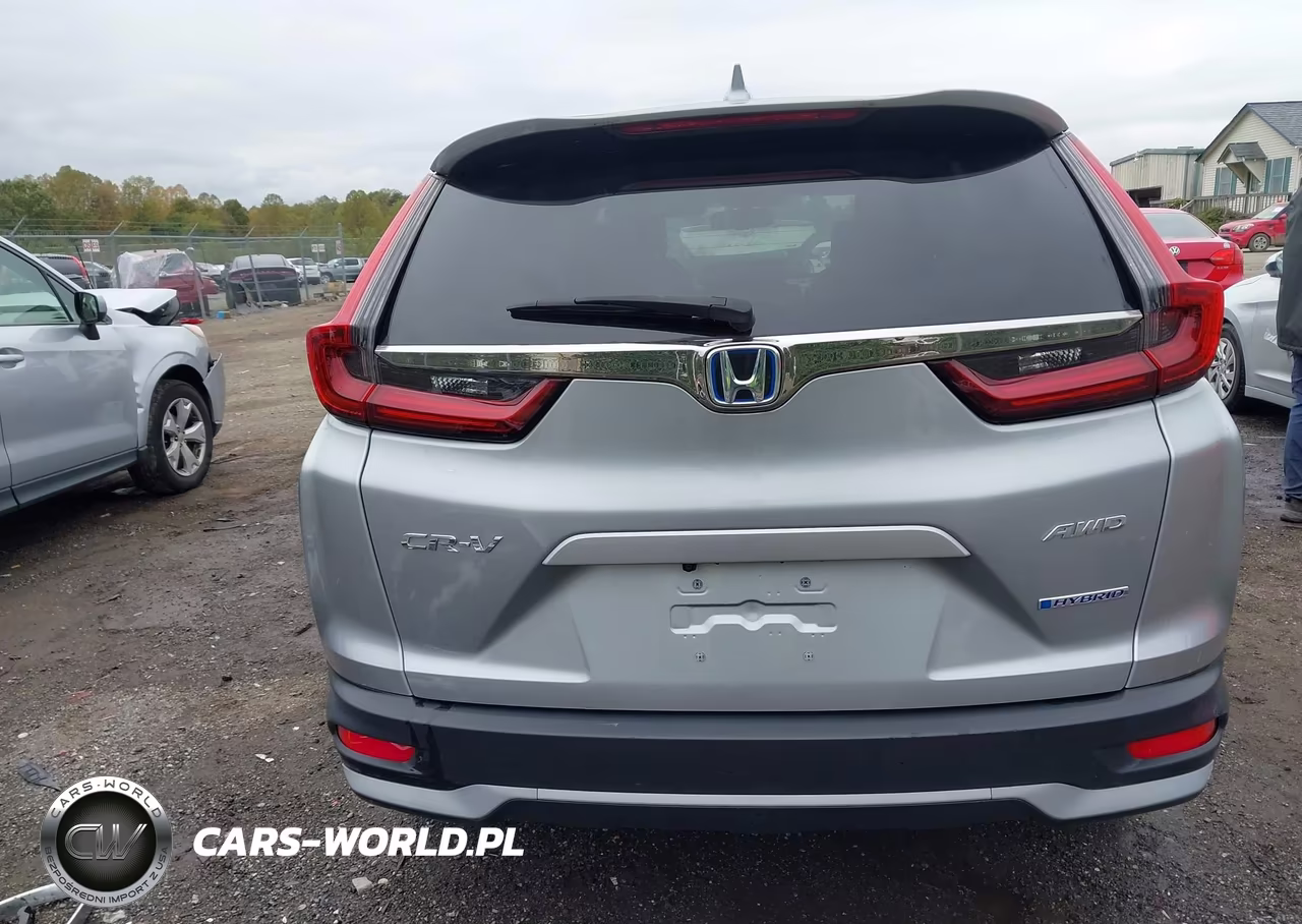 2021 Honda Cr-V Hybrid Ex-L VIN:7FART6H83ME036546 - 17