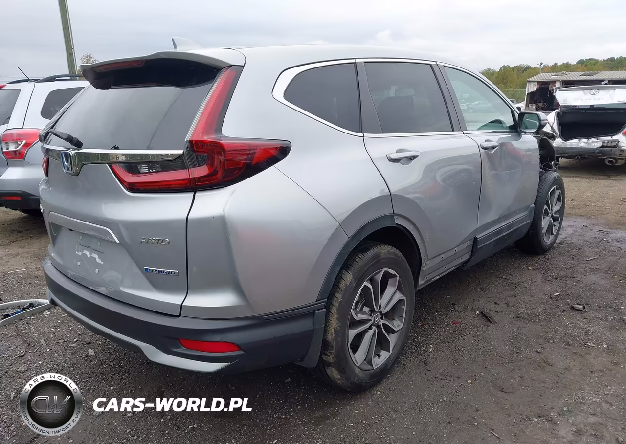 2021 Honda Cr-V Hybrid Ex-L VIN:7FART6H83ME036546 - 4