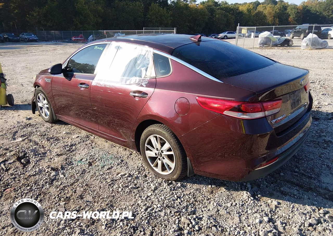 2016 Kia Optima Lx VIN:5XXGT4L39GG100206 - 3