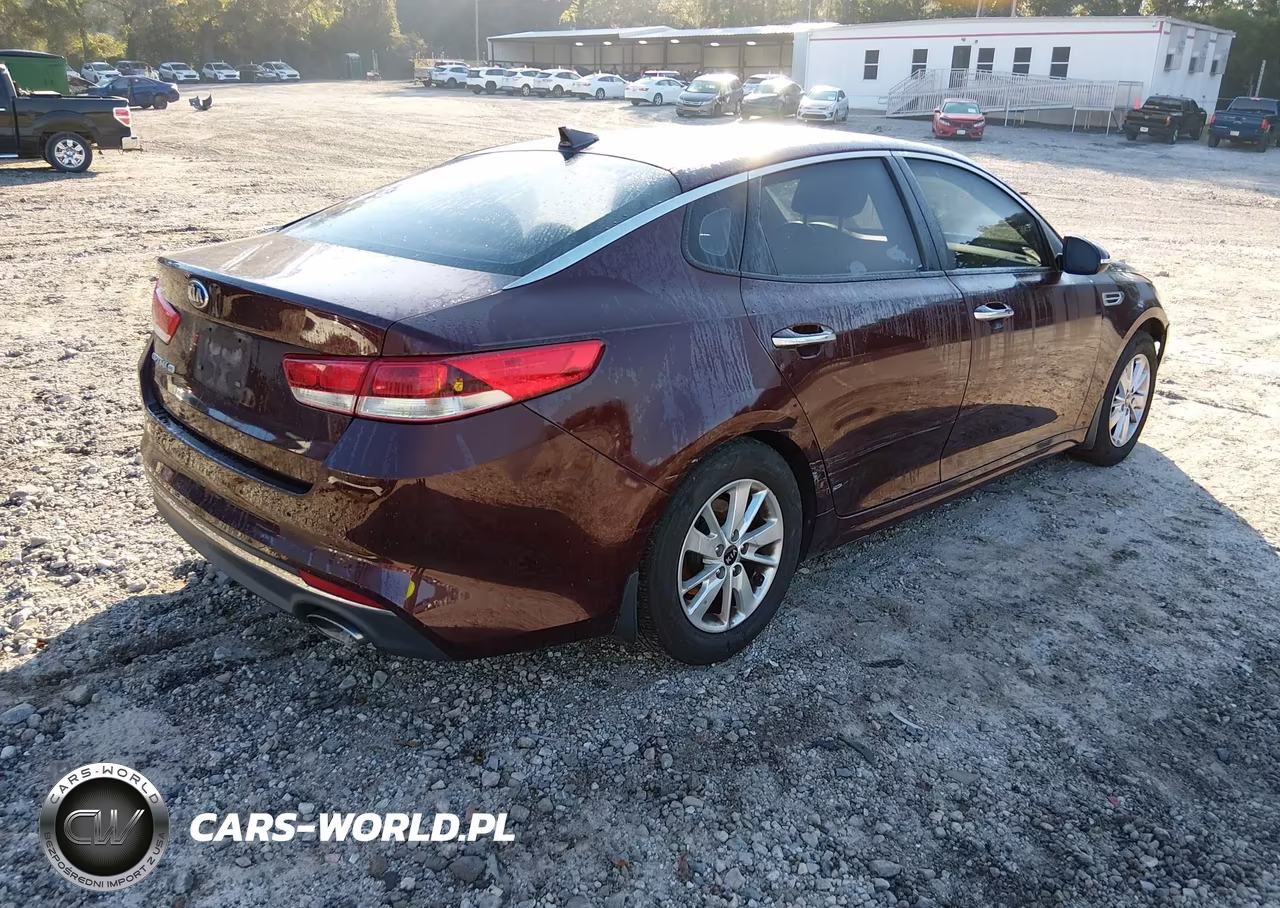 2016 Kia Optima Lx VIN:5XXGT4L39GG100206 - 4