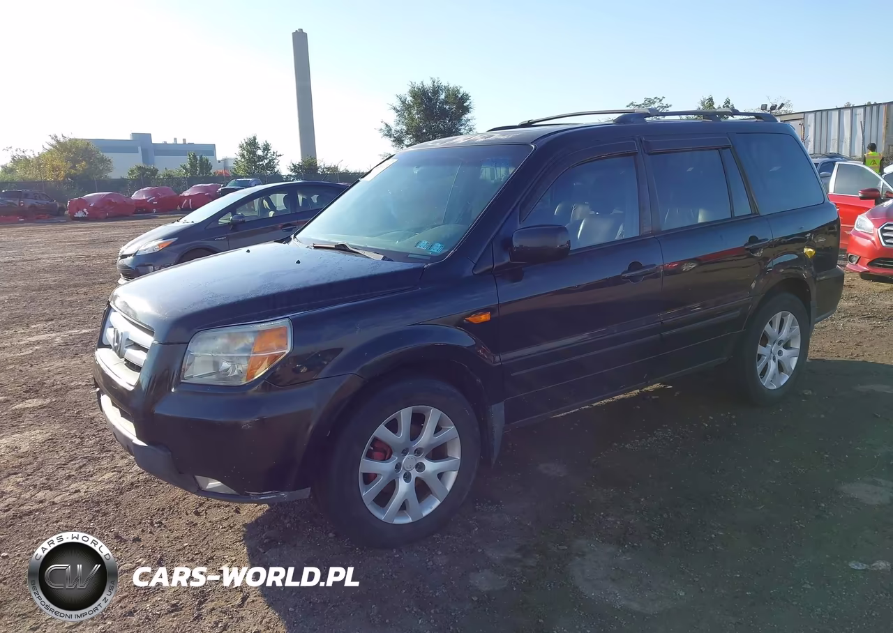2007 Honda Pilot Ex-L VIN:5FNYF18547B025826 - 2