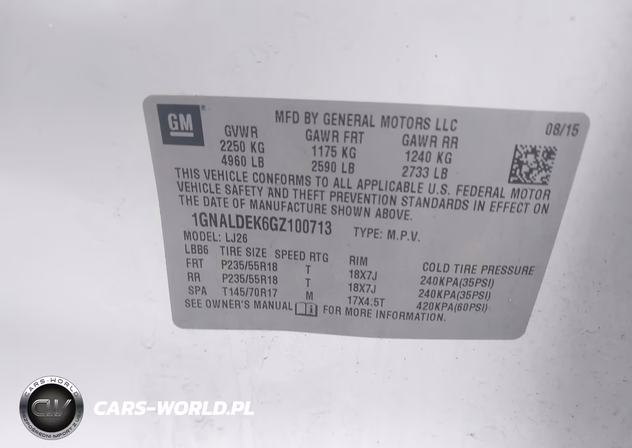 2016 Chevrolet Equinox Ltz VIN:1GNALDEK6GZ100713 - 9