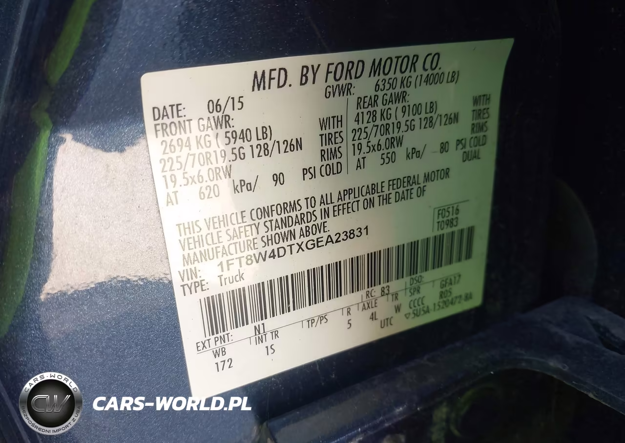 2016 Ford F-450 Xl VIN:1FT8W4DTXGEA23831 - 9