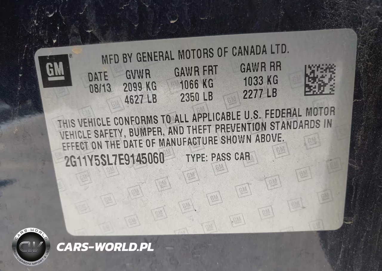 2014 Chevrolet Impala 1Ls VIN:2G11Y5SL7E9145060 - 9