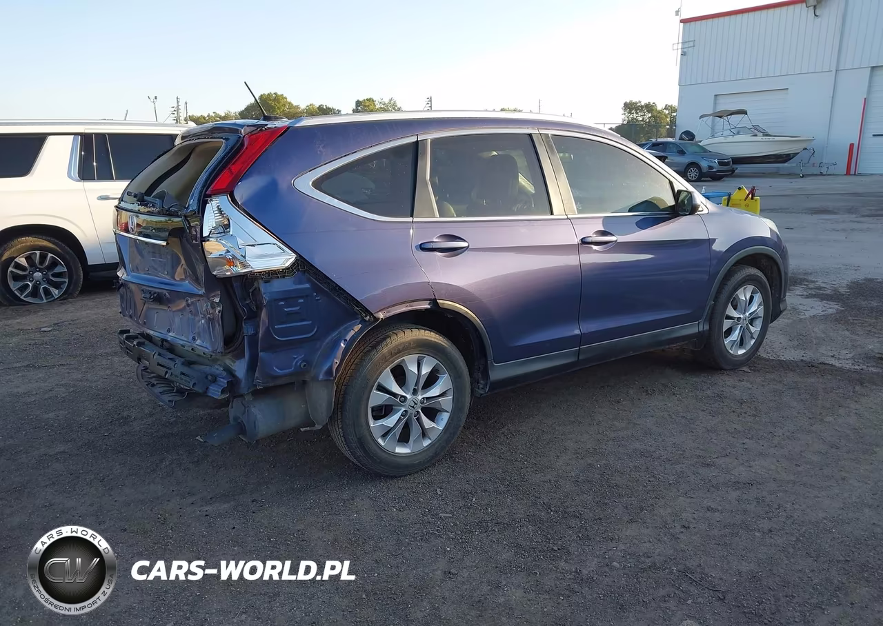 2014 Honda Cr-V Ex-L VIN:2HKRM3H72EH520855 - 4