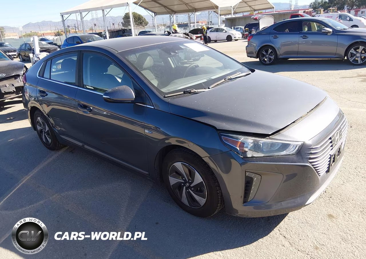 2017 Hyundai Ioniq Hybrid Sel VIN:KMHC75LC9HU024129 - 1