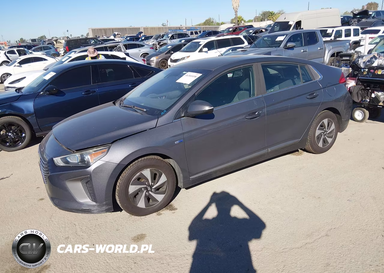 2017 Hyundai Ioniq Hybrid Sel VIN:KMHC75LC9HU024129 - 2