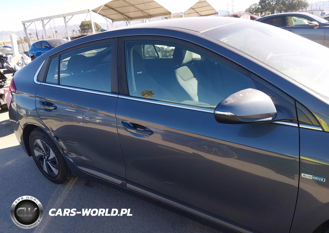 2017 Hyundai Ioniq Hybrid Sel VIN:KMHC75LC9HU024129 - 6