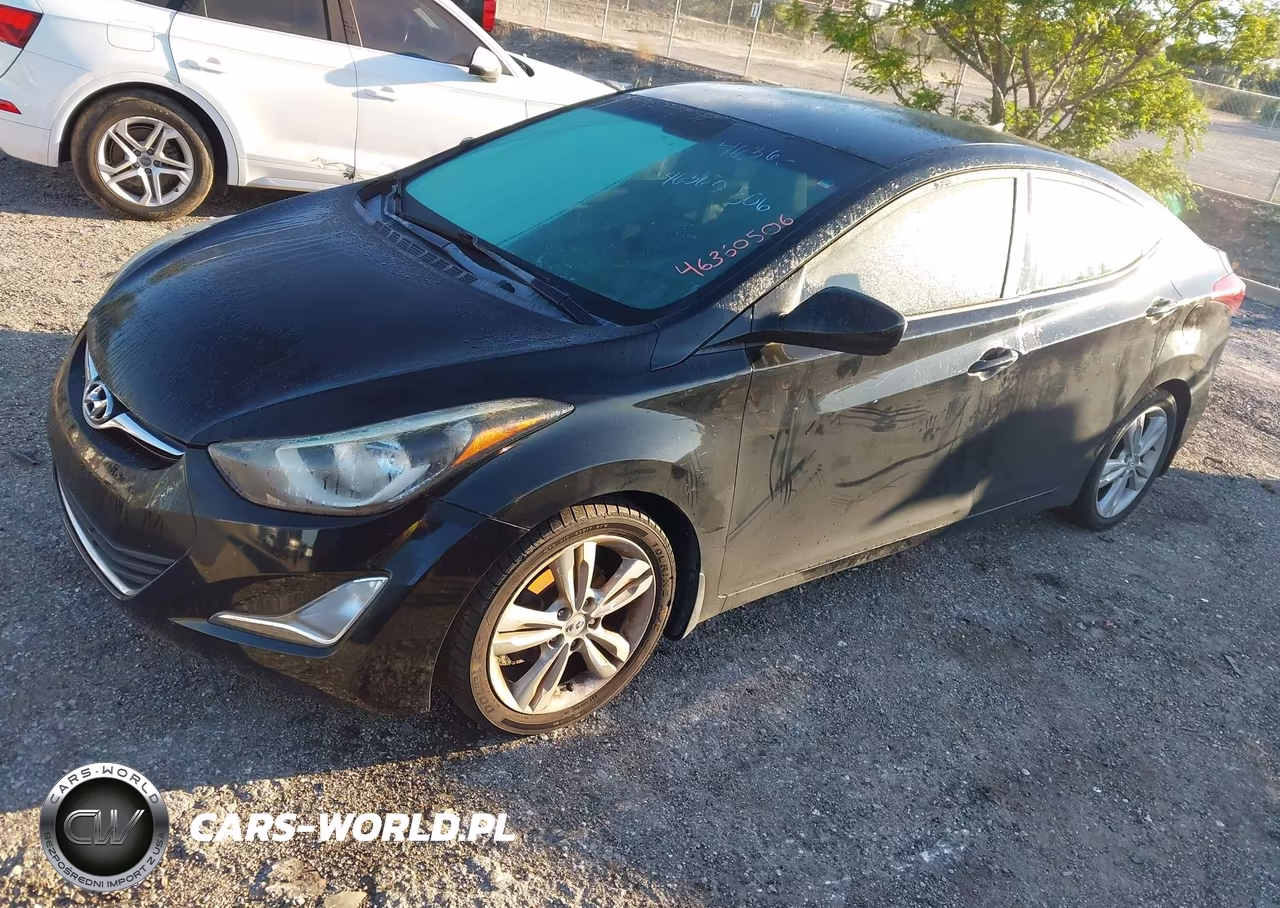 2016 Hyundai Elantra Se VIN:KMHDH4AEXGU588578 - 2