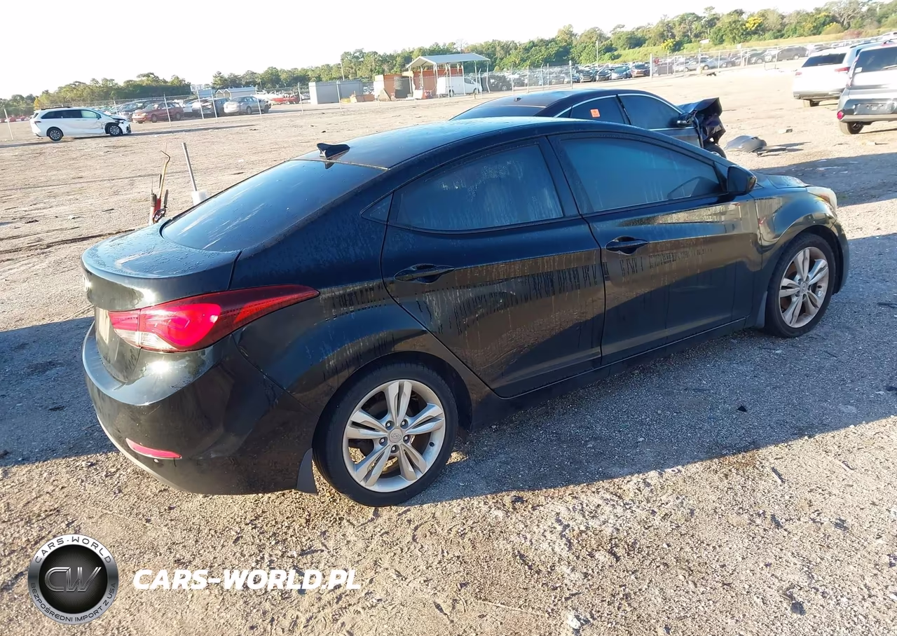 2016 Hyundai Elantra Se VIN:KMHDH4AEXGU588578 - 4