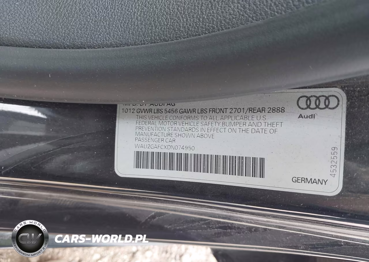 2013 Audi A7 3.0T Premium VIN:WAU2GAFCXDN074950 - 9