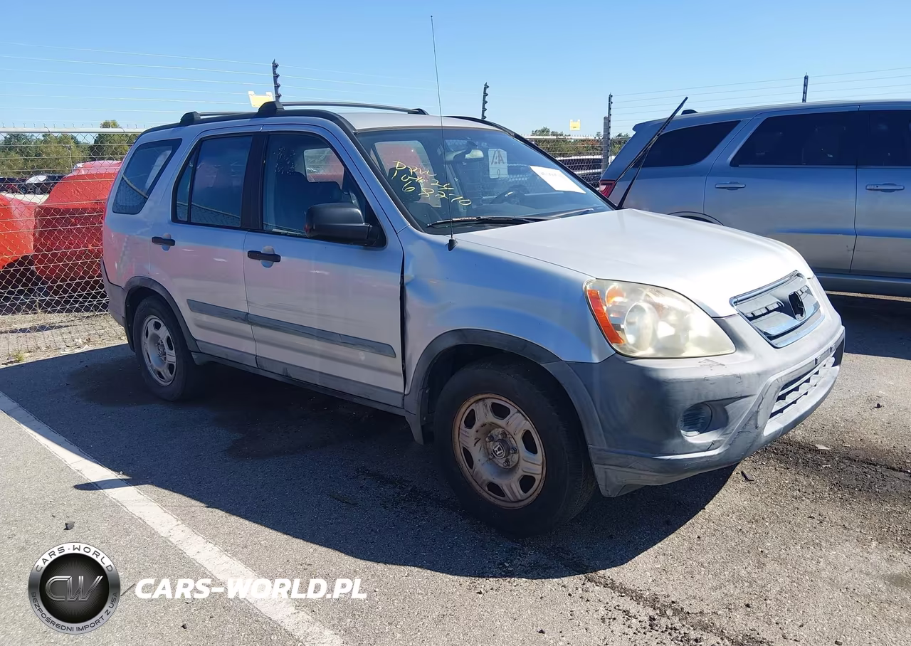 2005 Honda Cr-V Lx VIN:SHSRD68525U302681 - 1