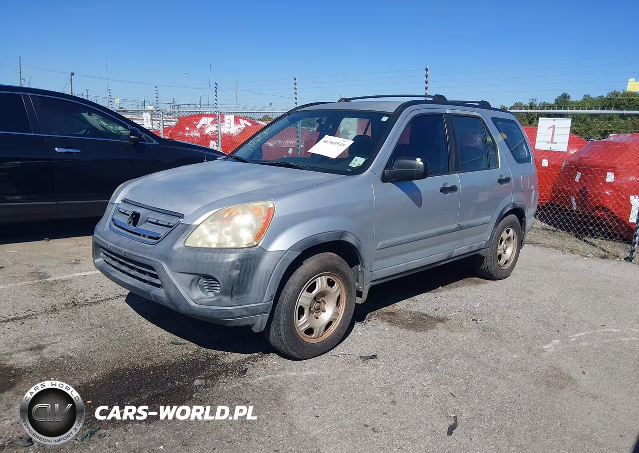 2005 Honda Cr-V Lx VIN:SHSRD68525U302681 - 2