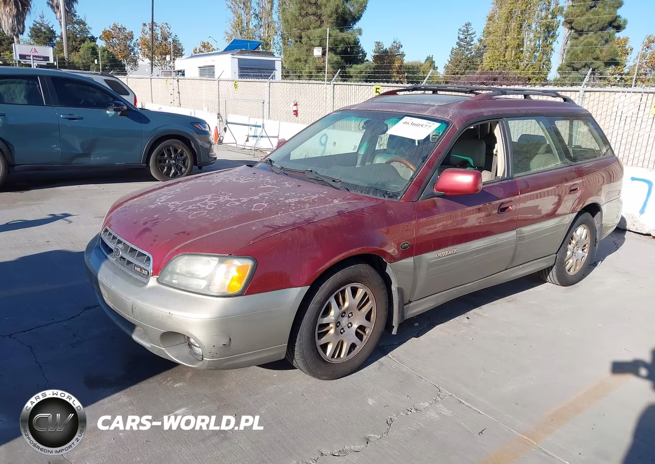 2002 Subaru Outback H6-3.0 L.l. Bean Edition VIN:4S3BH806527631289 - 2