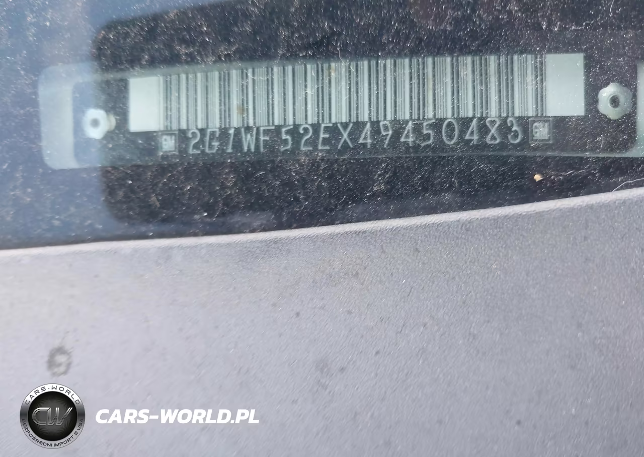 2004 Chevrolet Impala VIN:2G1WF52EX49450483 - 9