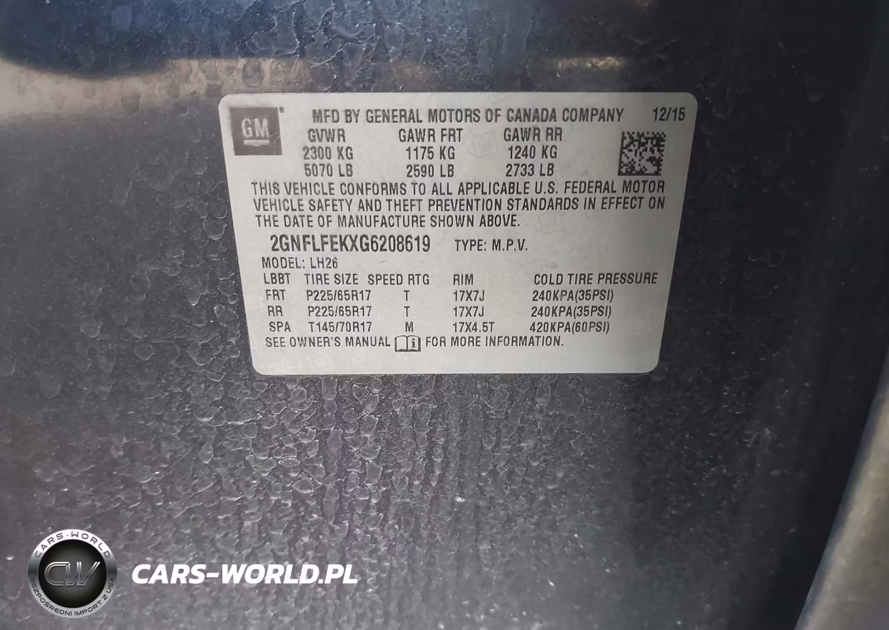 2016 Chevrolet Equinox Lt VIN:2GNFLFEKXG6208619 - 9