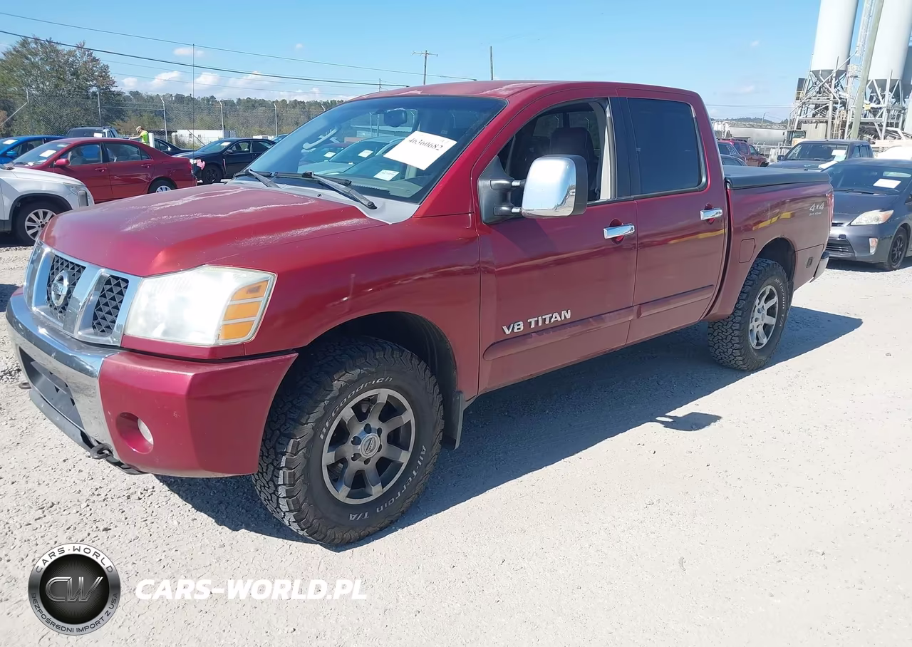 2005 Nissan Titan Xe-Se-Le VIN:1N6AA07B25N579024 - 2
