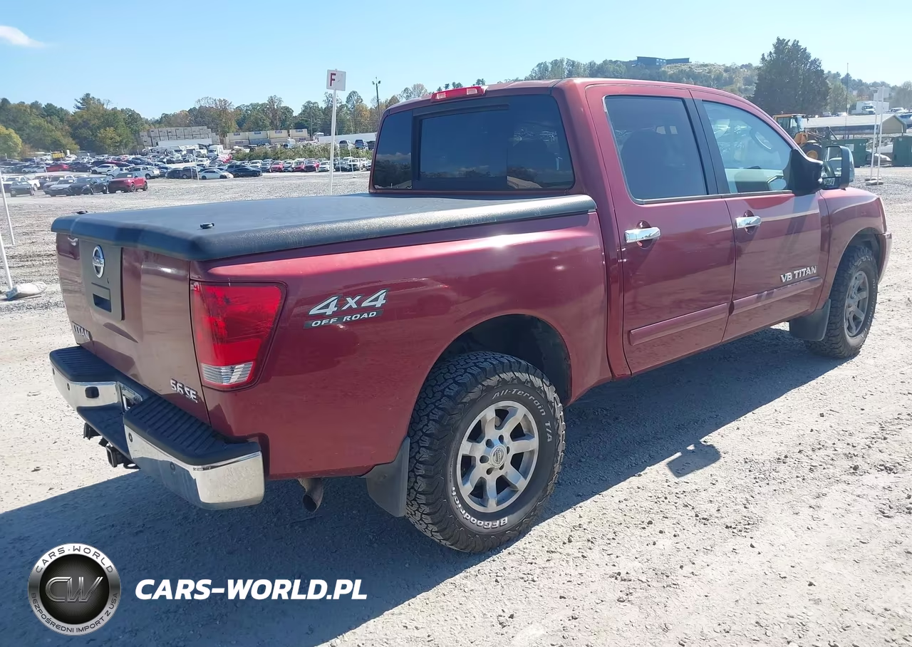 2005 Nissan Titan Xe-Se-Le VIN:1N6AA07B25N579024 - 4