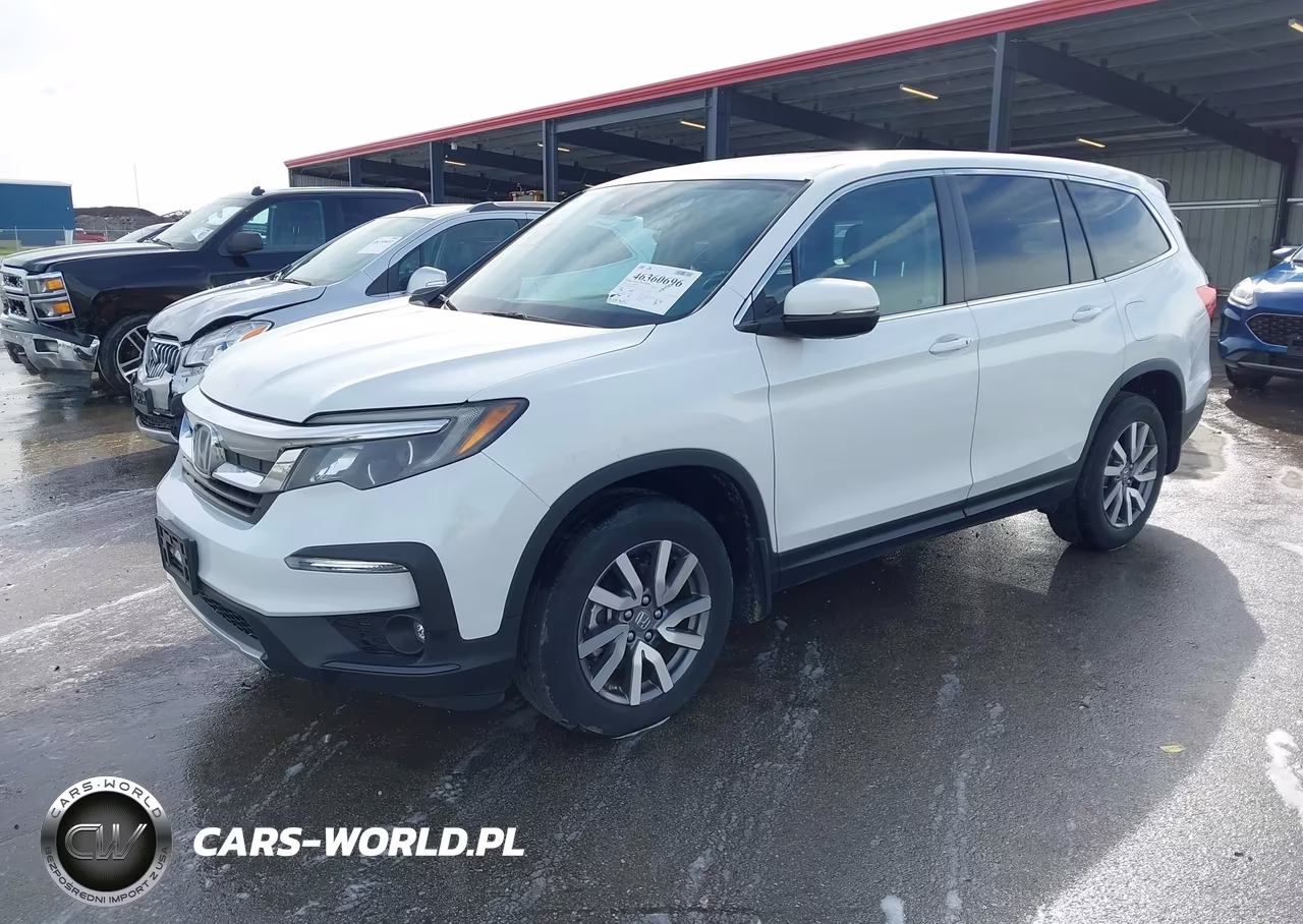 2020 Honda Pilot Awd Ex-L VIN:5FNYF6H57LB031739 - 2