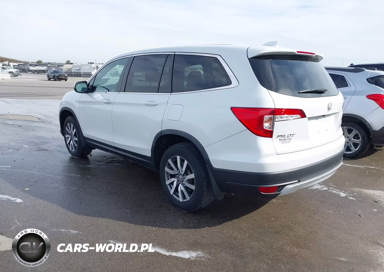 2020 Honda Pilot Awd Ex-L VIN:5FNYF6H57LB031739 - 3