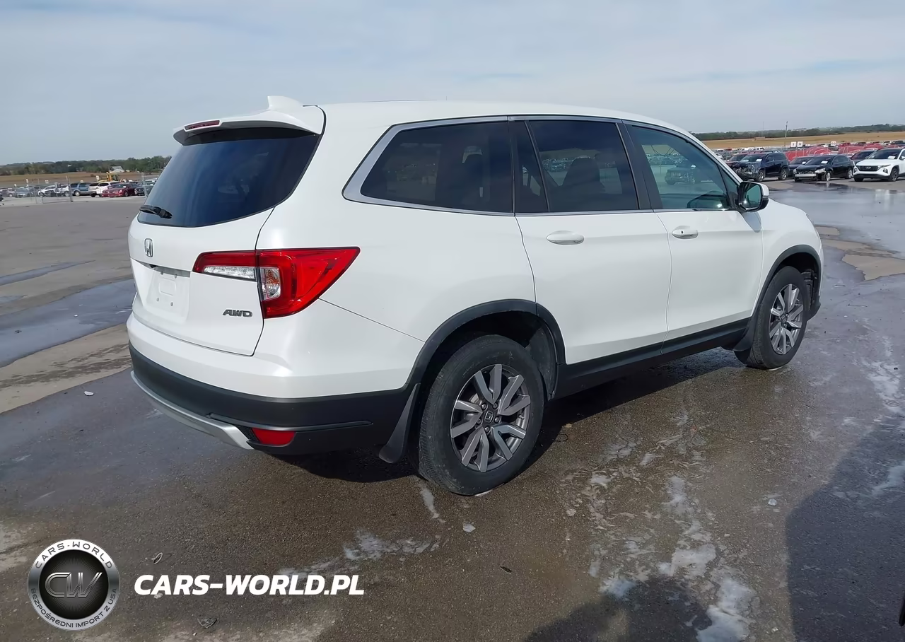 2020 Honda Pilot Awd Ex-L VIN:5FNYF6H57LB031739 - 4