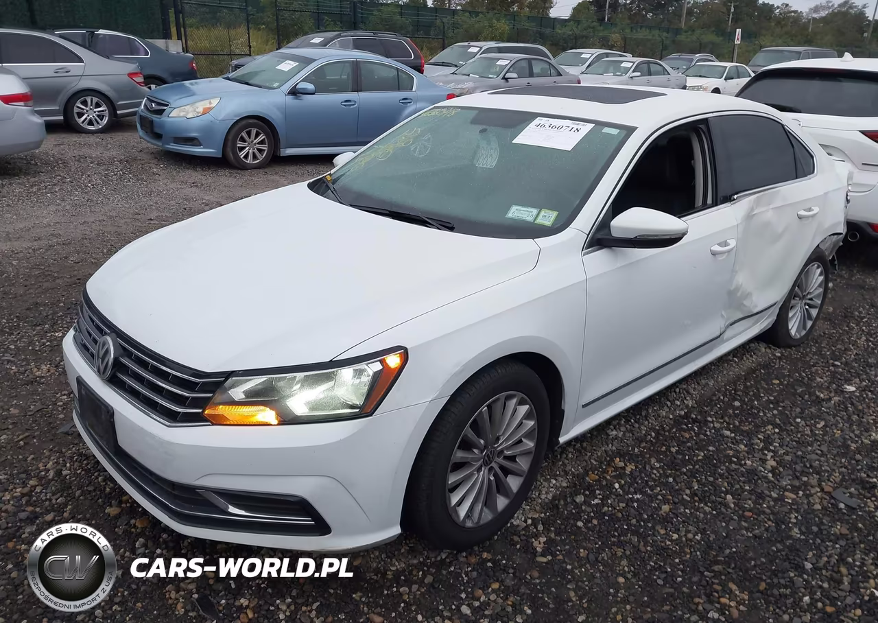2017 Volkswagen Passat 1.8T Se VIN:1VWBT7A33HC000972 - 2