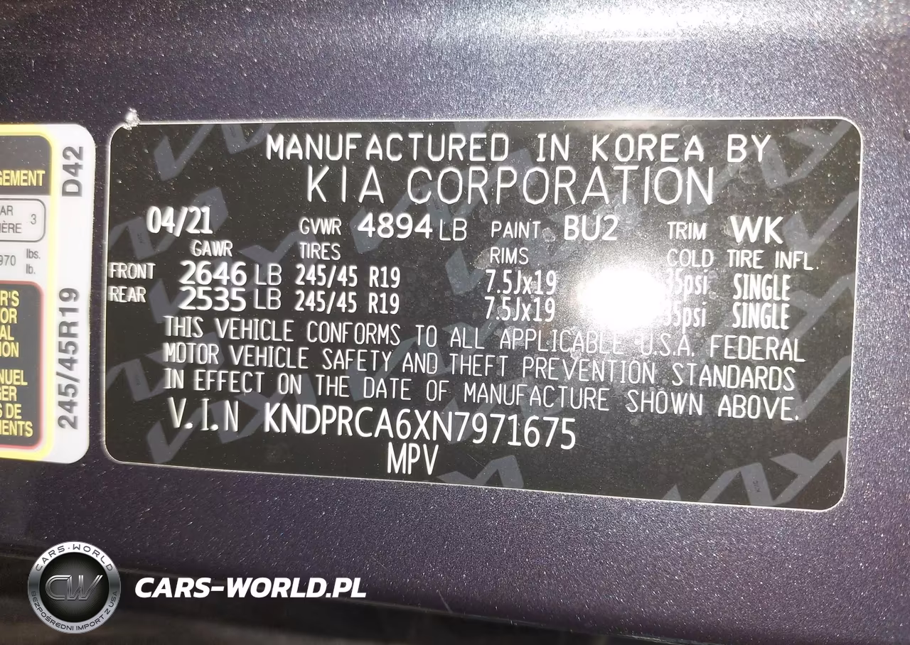 2022 Kia Sportage Sx Turbo VIN:KNDPRCA6XN7971675 - 9