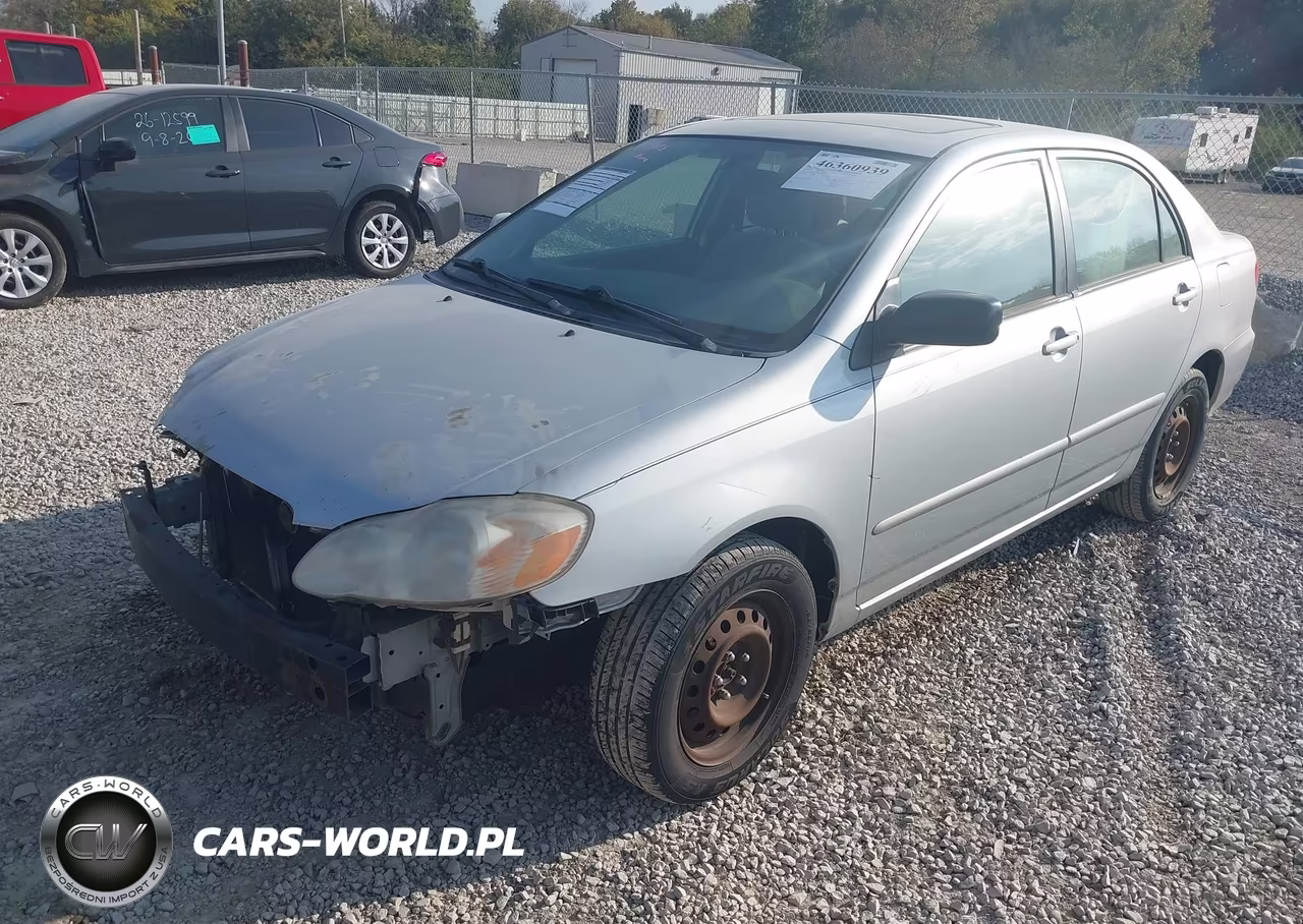 2008 Toyota Corolla Le VIN:2T1BR32E88C902003 - 2