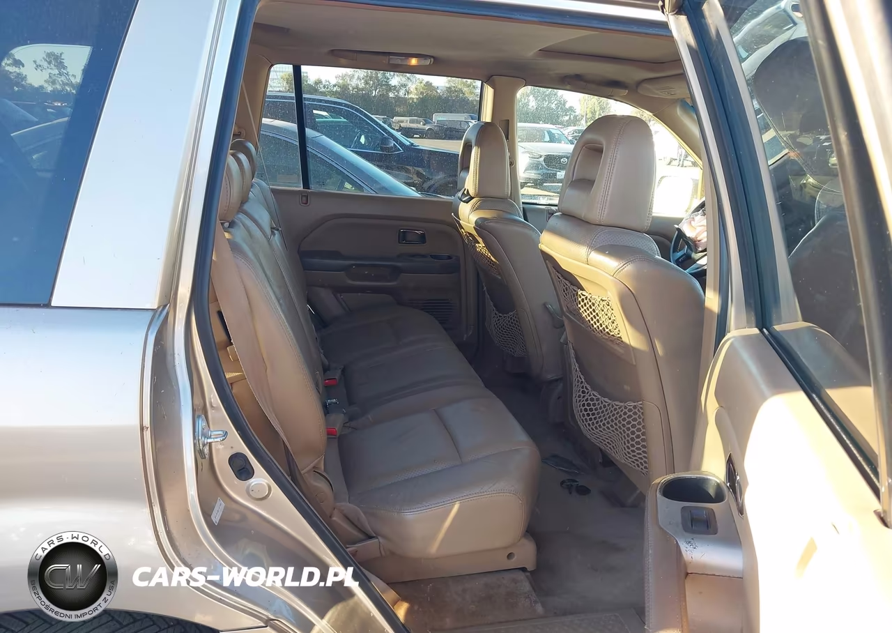 2005 Honda Pilot Ex-L VIN:2HKYF18515H573846 - 8
