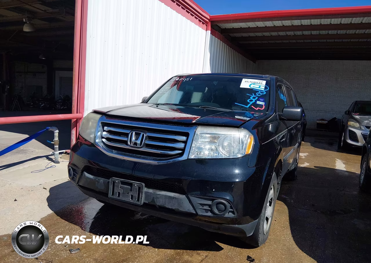 2013 Honda Pilot Lx VIN:5FNYF3H22DB003370 - 6