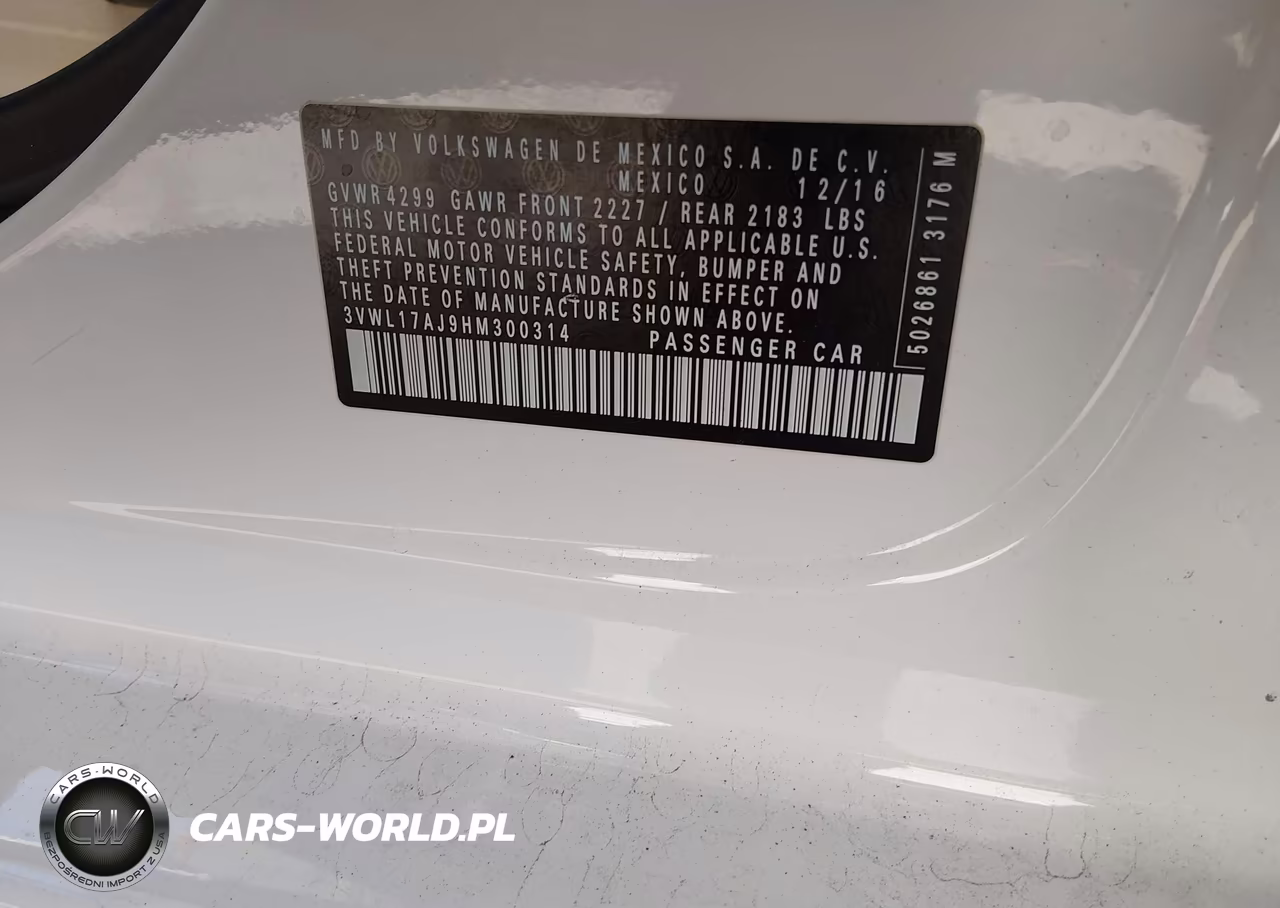 2017 Volkswagen Jetta 1.8T Sel-1.8T Sel Premium VIN:3VWL17AJ9HM300314 - 9