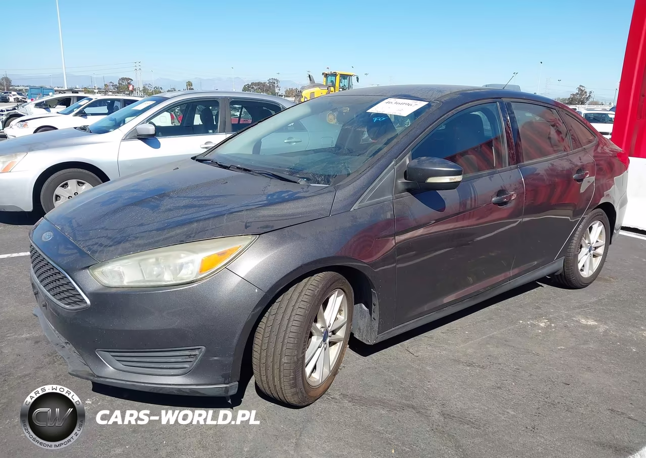 2015 Ford Focus Se VIN:1FADP3F20FL262878 - 2