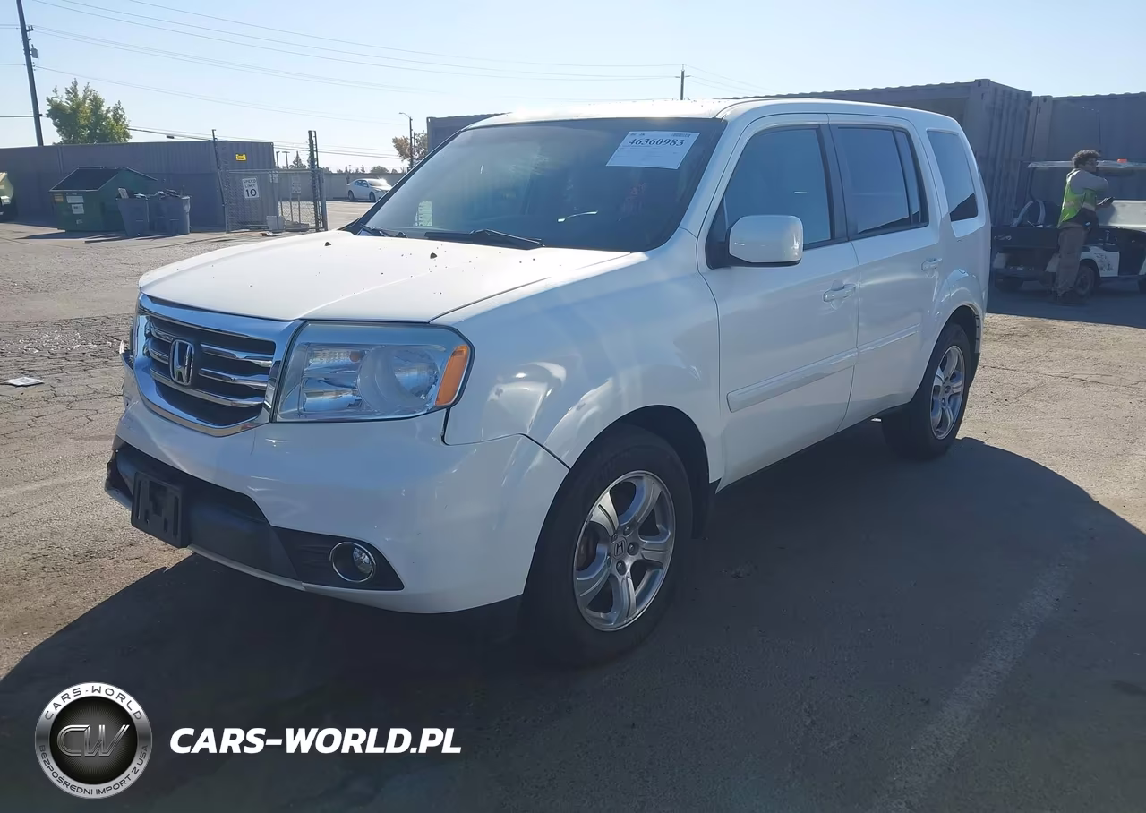 2013 Honda Pilot Ex-L VIN:5FNYF4H5XDB075966 - 2