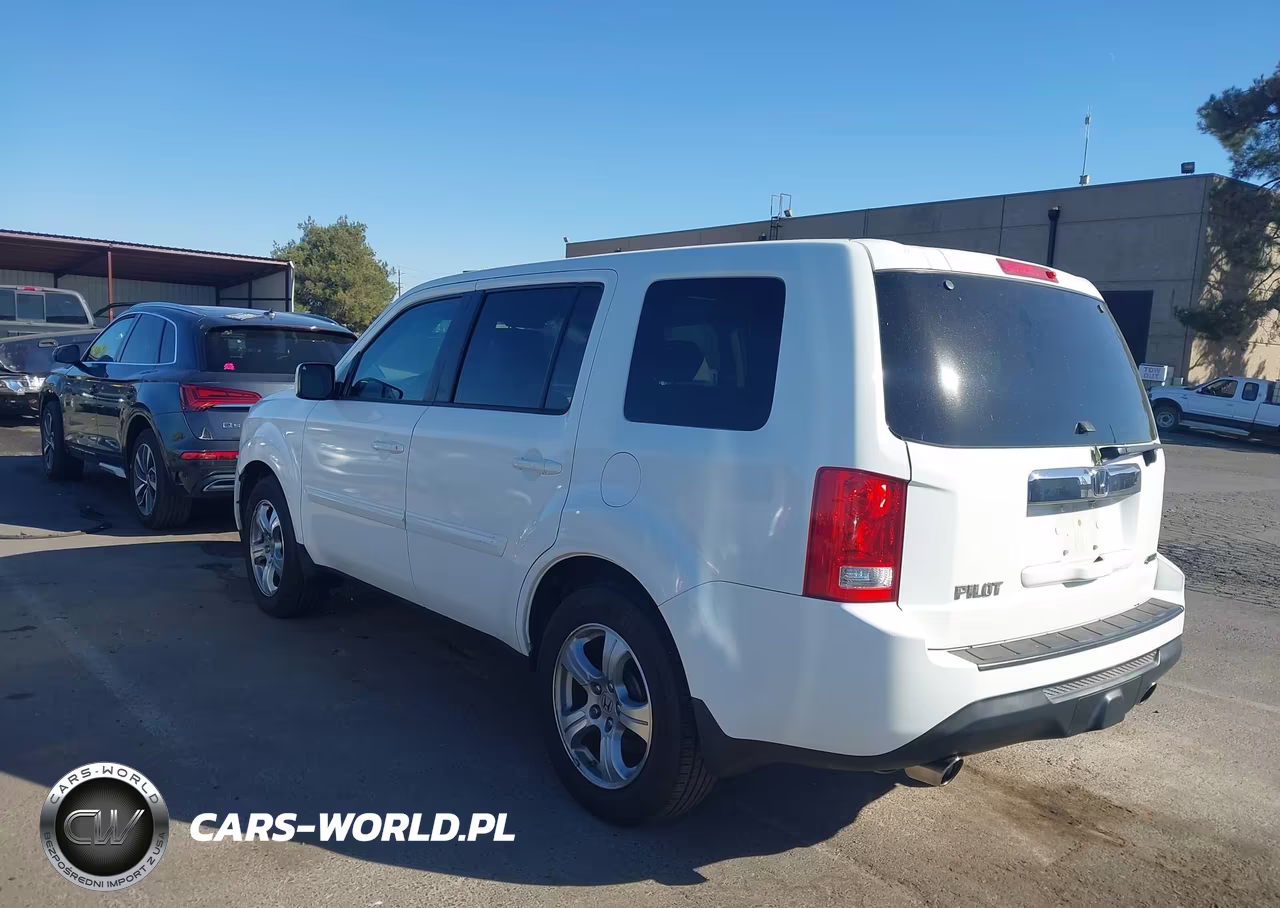 2013 Honda Pilot Ex-L VIN:5FNYF4H5XDB075966 - 3
