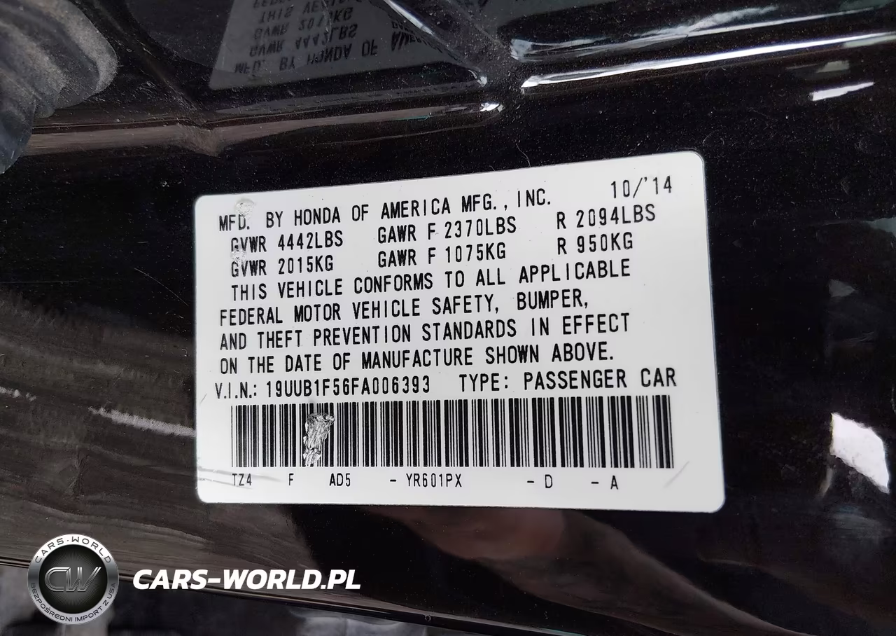 2015 Acura Tlx Tech VIN:19UUB1F56FA006393 - 9