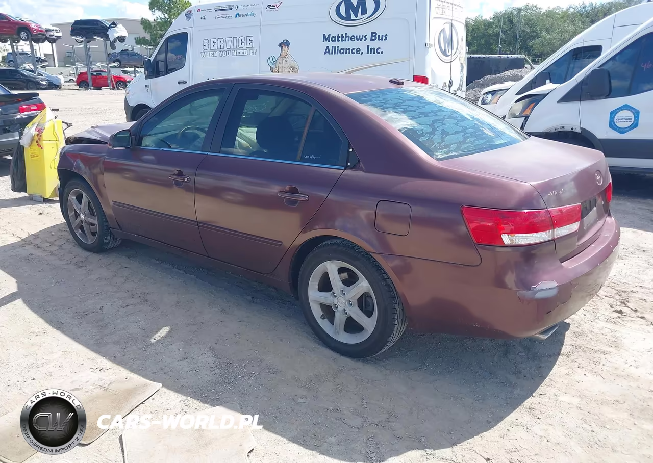2007 Hyundai Sonata Limited-Se V6 VIN:5NPEU46FX7H257550 - 3