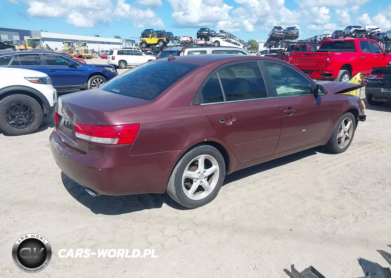 2007 Hyundai Sonata Limited-Se V6 VIN:5NPEU46FX7H257550 - 4