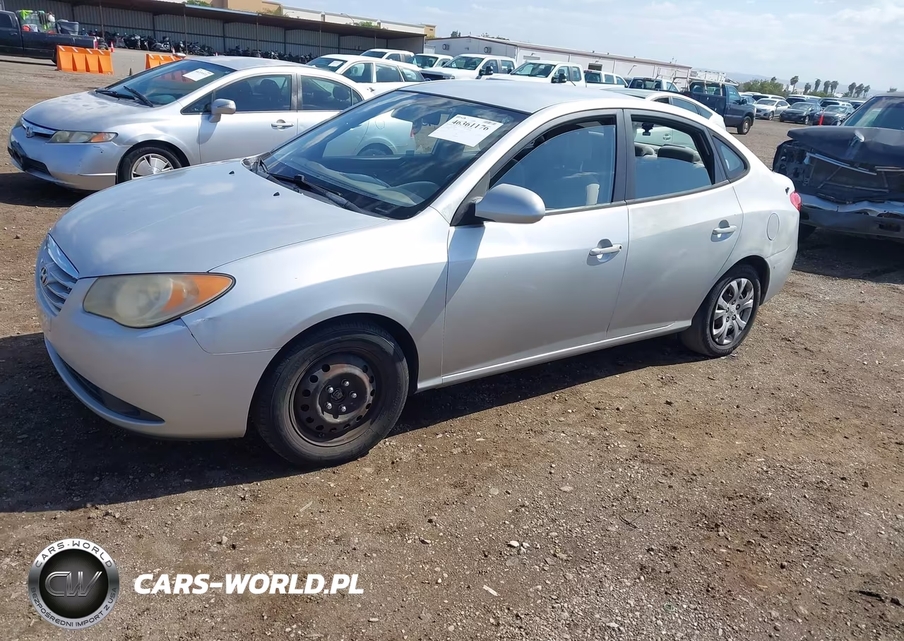 2010 Hyundai Elantra Blue VIN:KMHDU4AD8AU950031 - 2