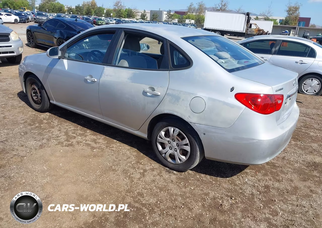 2010 Hyundai Elantra Blue VIN:KMHDU4AD8AU950031 - 3