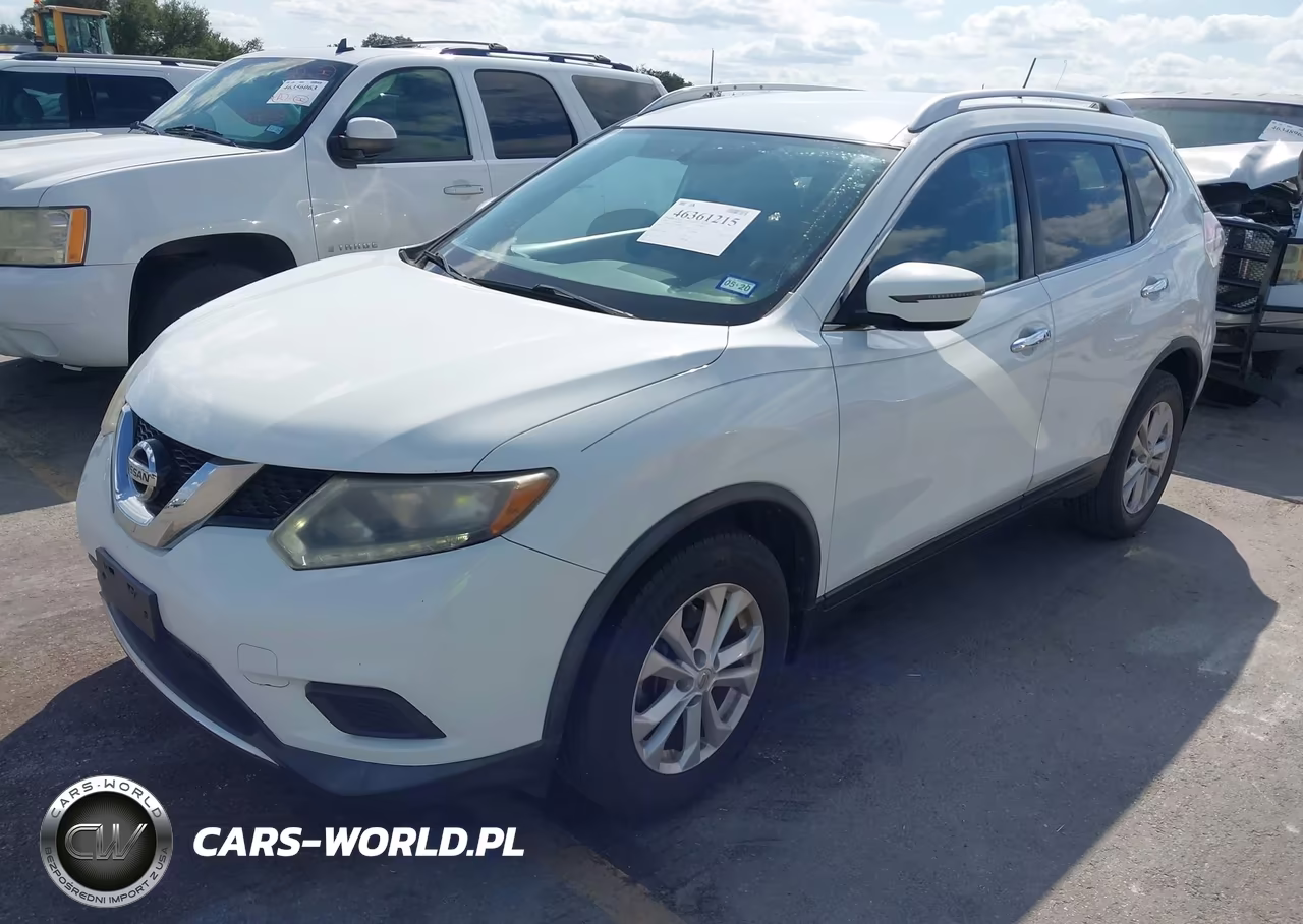 2016 Nissan Rogue Sv VIN:KNMAT2MT3GP634657 - 2