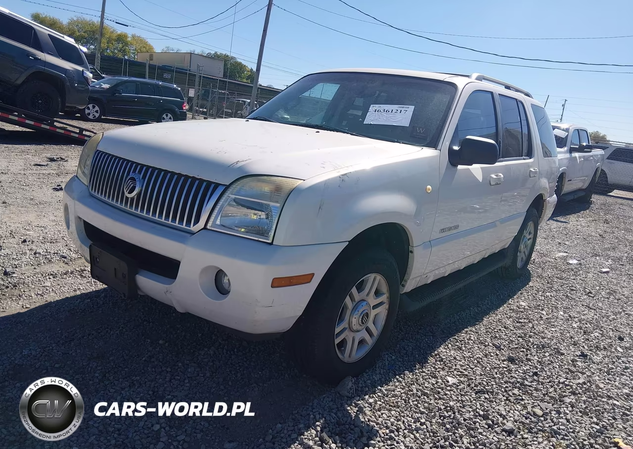 2002 Mercury Mountaineer VIN:4M2ZU86W32ZJ39201 - 2