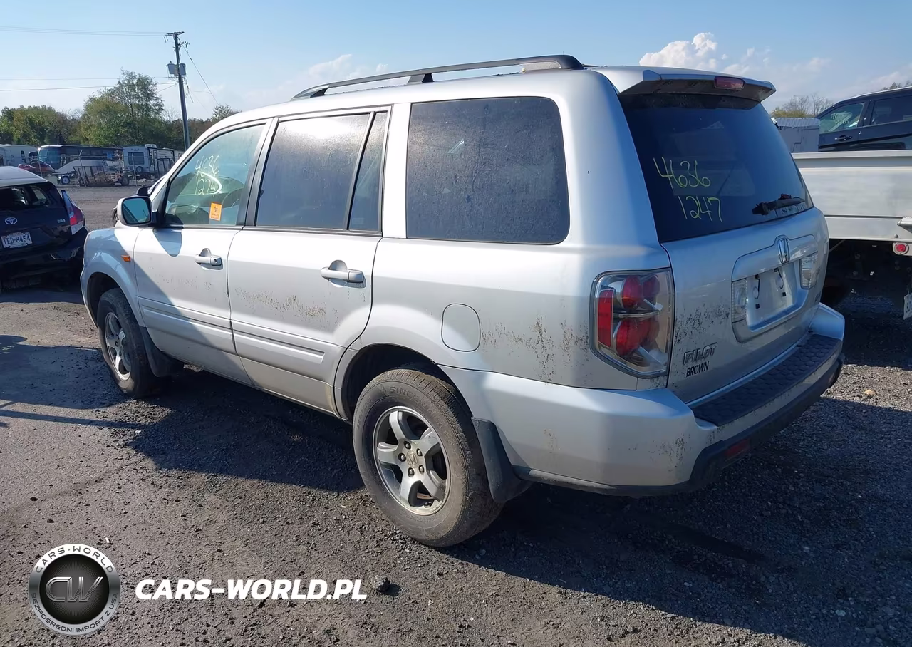 2007 Honda Pilot Ex-L VIN:5FNYF18527B016848 - 3