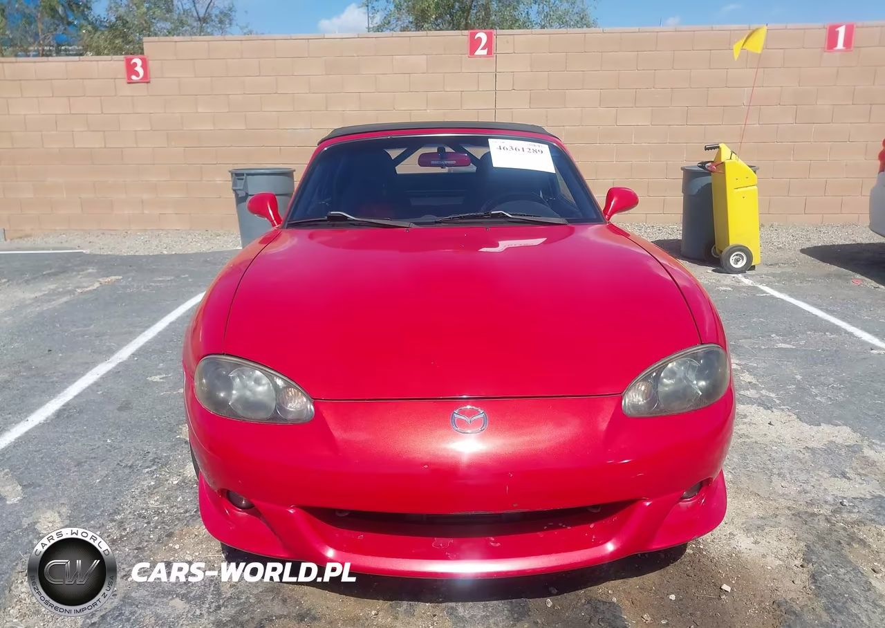 2004 Mazda Mazdaspeed Mx-5 Miata Cloth VIN:JM1NB354340407183 - 12