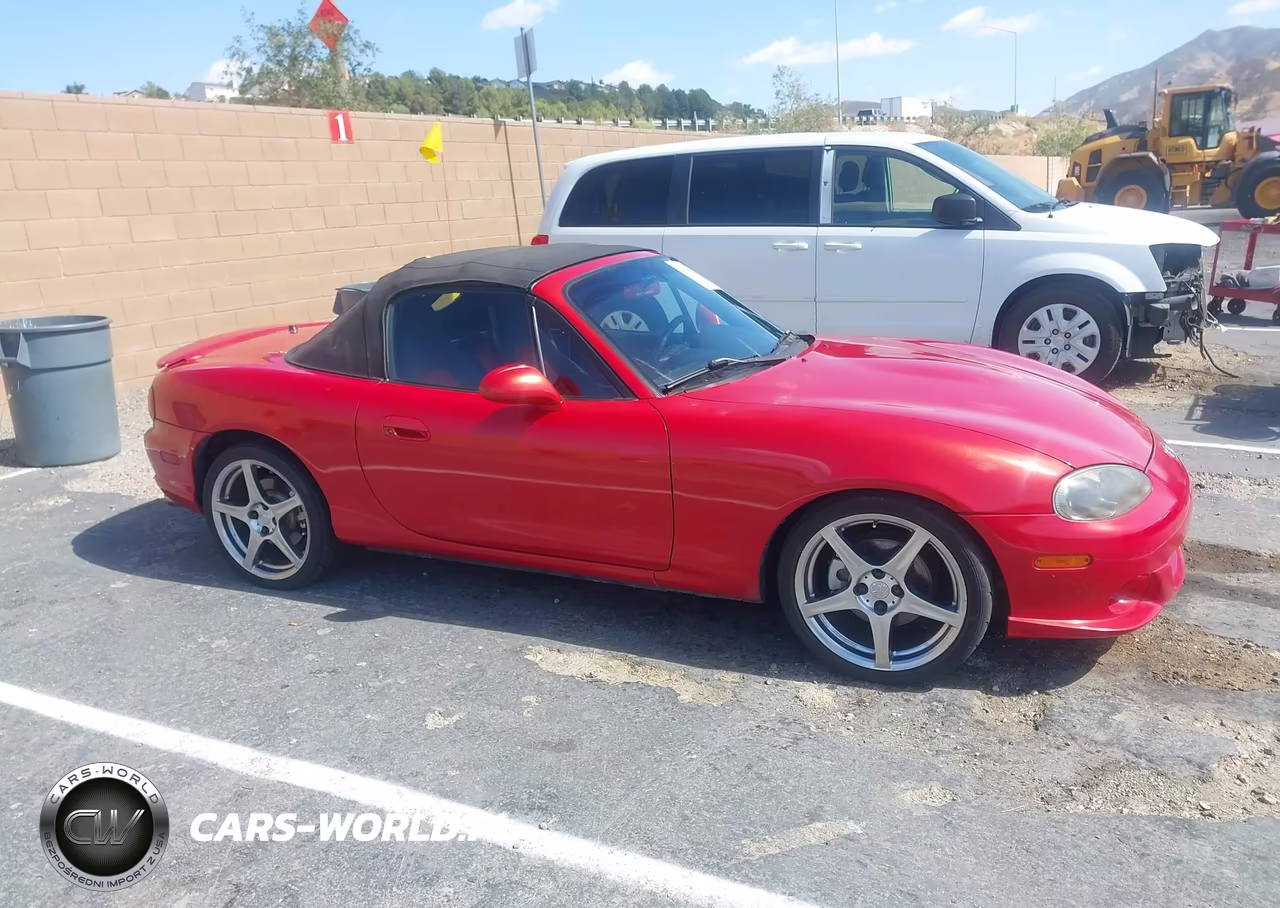 2004 Mazda Mazdaspeed Mx-5 Miata Cloth VIN:JM1NB354340407183 - 13