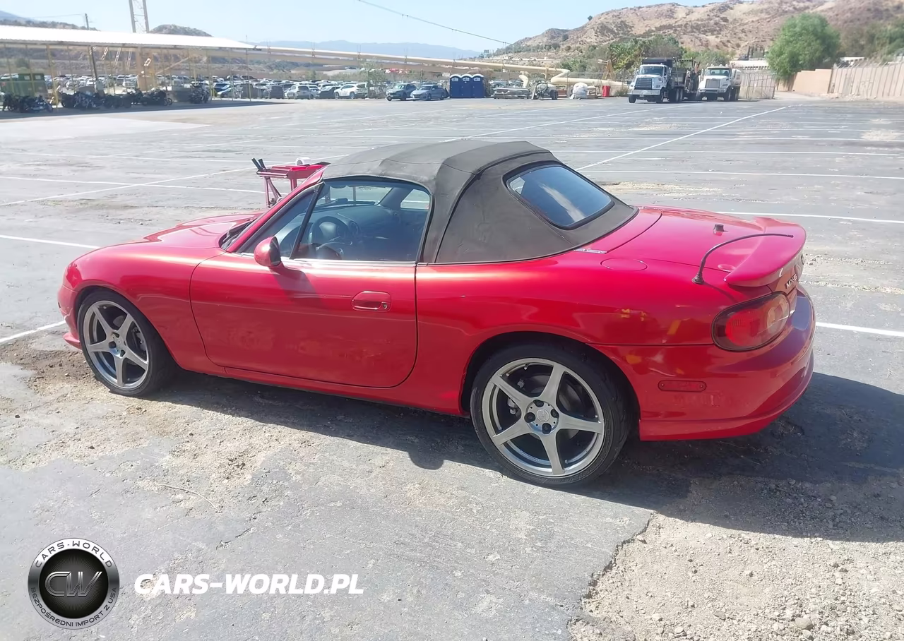 2004 Mazda Mazdaspeed Mx-5 Miata Cloth VIN:JM1NB354340407183 - 14