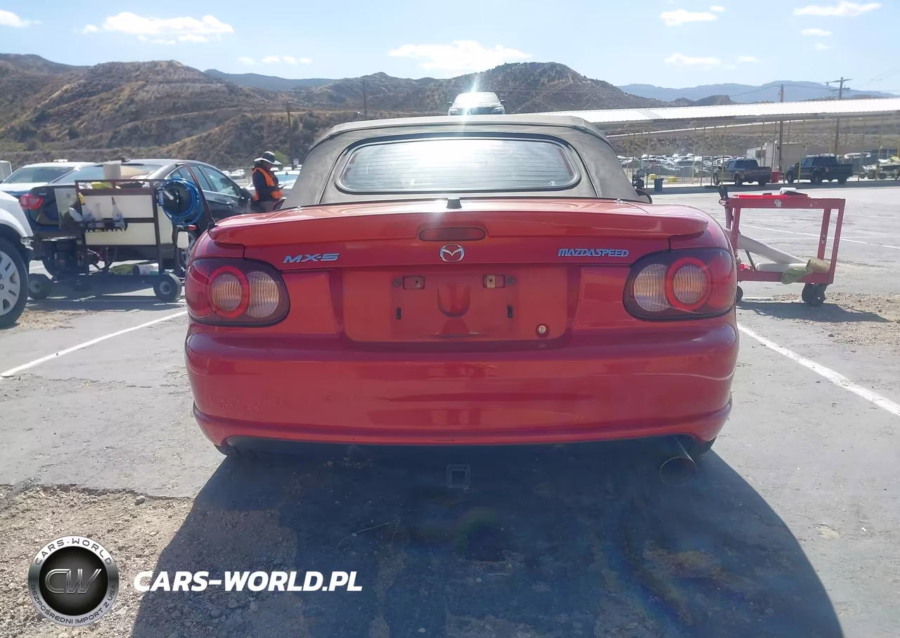 2004 Mazda Mazdaspeed Mx-5 Miata Cloth VIN:JM1NB354340407183 - 16