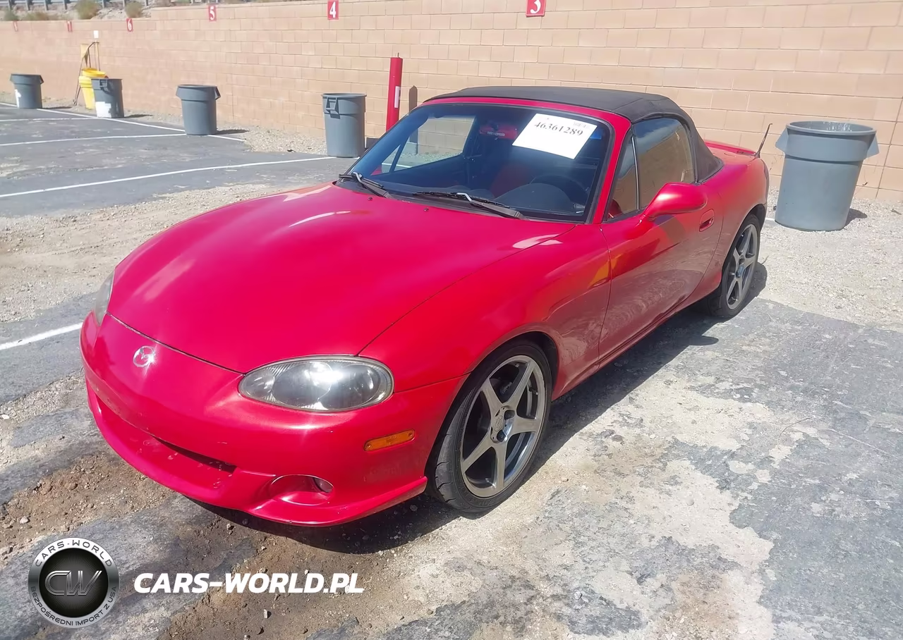 2004 Mazda Mazdaspeed Mx-5 Miata Cloth VIN:JM1NB354340407183 - 2