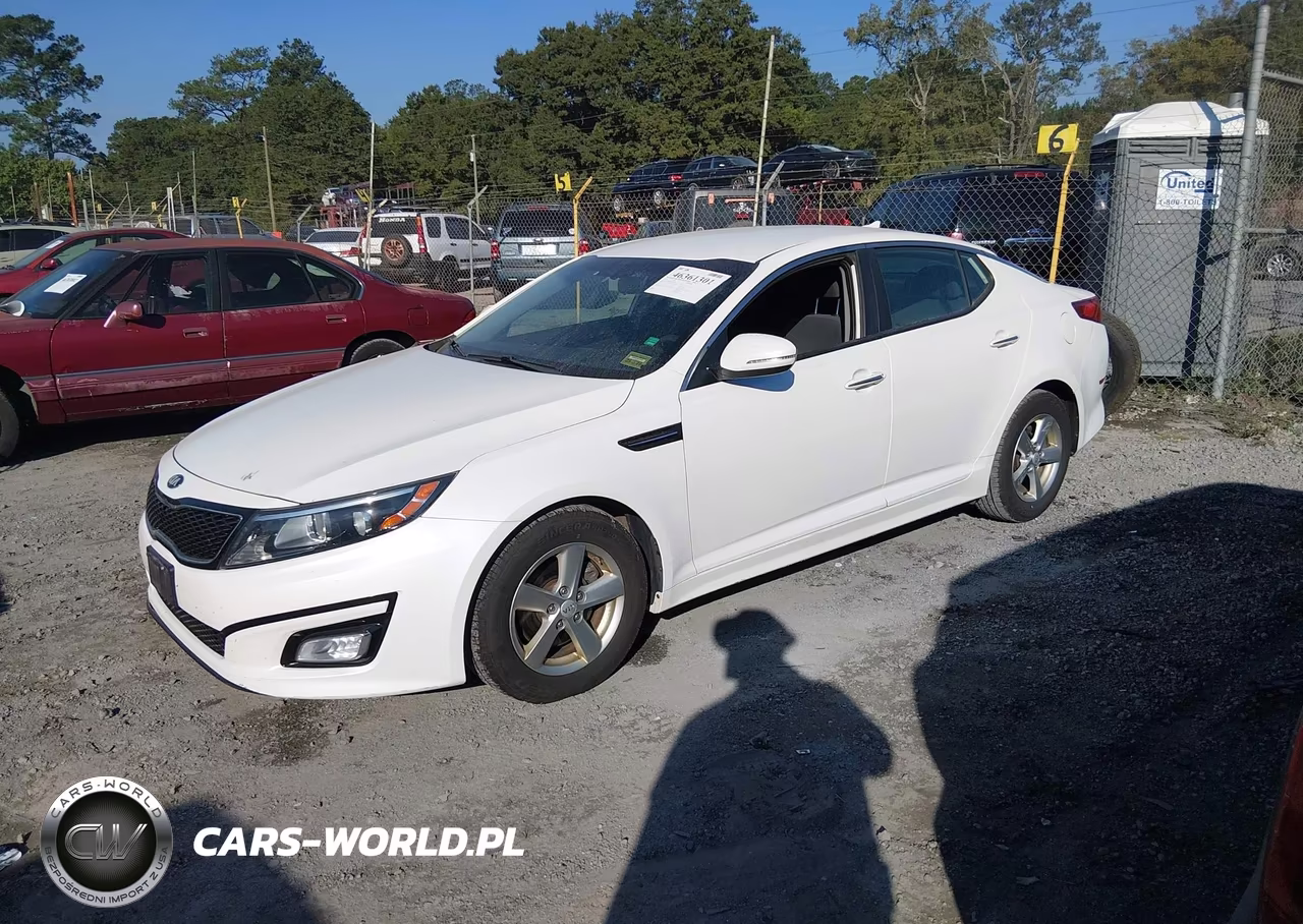 2015 Kia Optima Lx VIN:KNAGM4A77F5593578 - 2